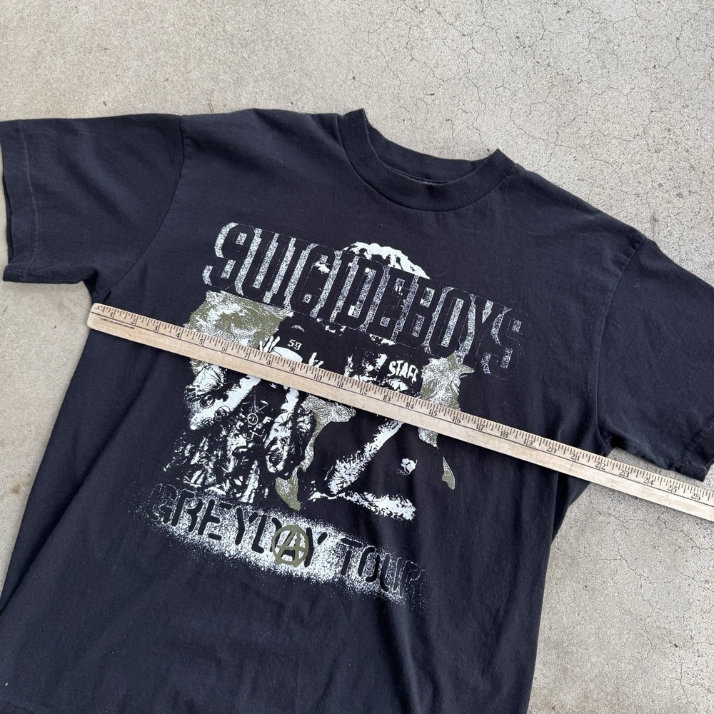 $uicide Boy$ Greyday Regime Tour Tee Shirt Large Black G59 - Picture 5 of 7